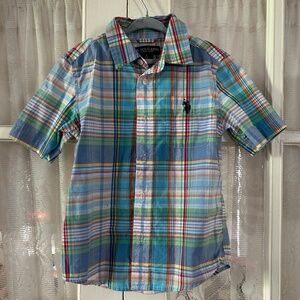 😉Bundle Days😉U.S. Polo Assn Boys Plaid Shirt